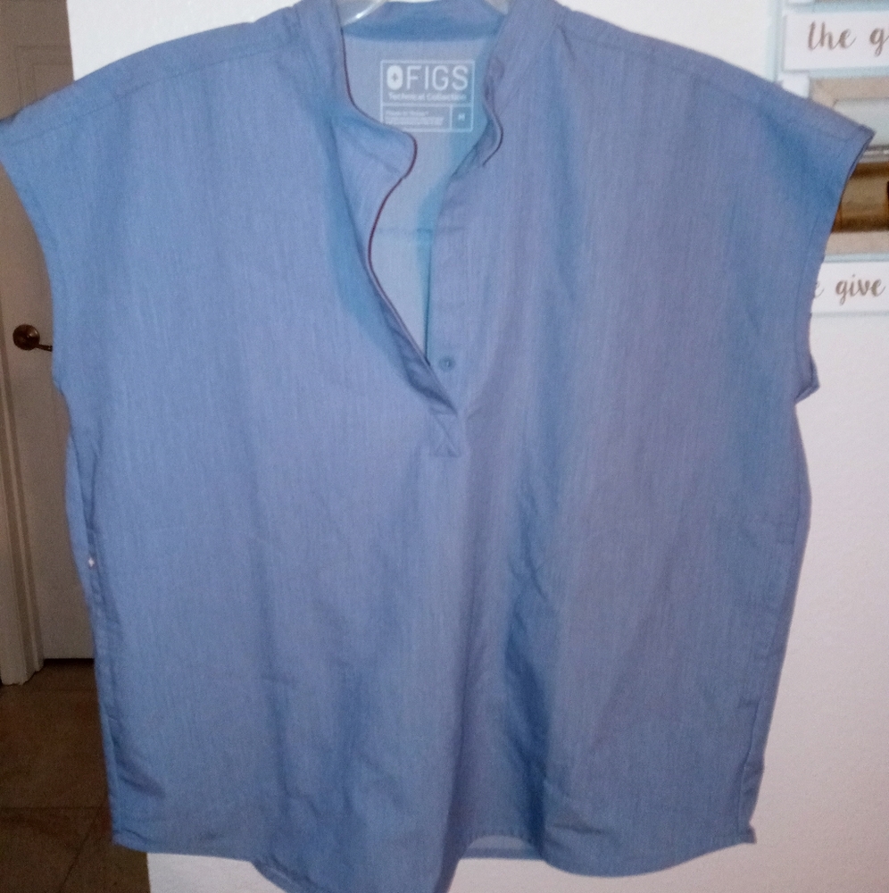 Figs heather indigo set medium